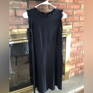 Loft mid dress black